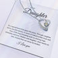 Forever Love Single Heart Daughter