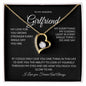 Forever Love Single Heart Girlfriend Black Background
