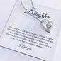 Forever Love Single Heart Daughter