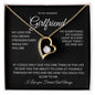 Forever Love Single Heart Girlfriend Black Background
